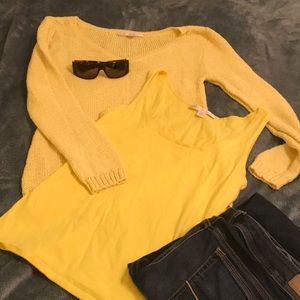 Sweater/tank top set